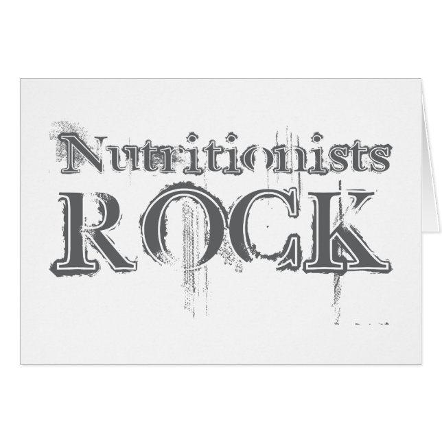 Nutritionists Rock (Front Horizontal)