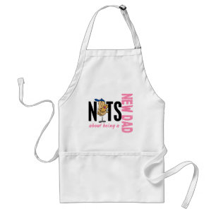 Nuts About Being A New Dad 1 (Pink) Standard Apron