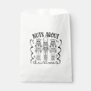 Nuts About Christmas Funny Christmas Nutcracker Favour Bag