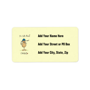 Nuts About Coaching T-shirts and Gifts Label