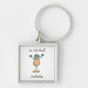 Nuts About Doctoring T-shirts and Gifts Key Ring