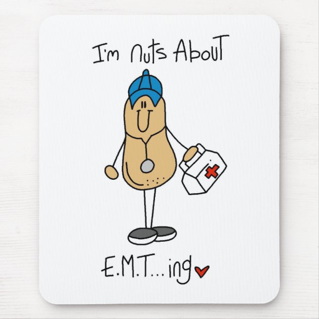 Nuts About EMT-ing Mouse Pad (Front)