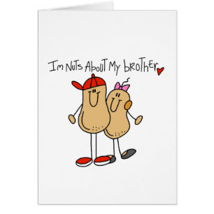 Nuts About My Brother T-shirts and Gifts