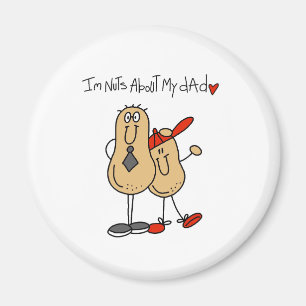 Nuts About My Dad-Boy Magnet
