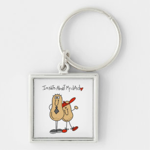 Nuts About My Dad T-shirts and Gifts Key Ring