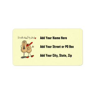 Nuts About My Dad T-shirts and Gifts Label