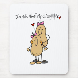 Nuts About My Daughter Mouse Pad