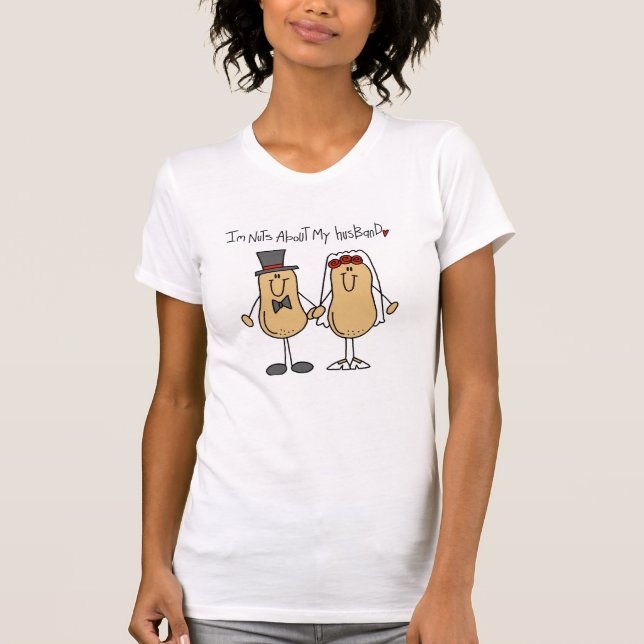 Nuts About My Husband T-Shirt (Front)