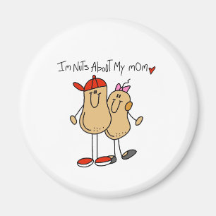 Nuts About My Mum-Son Magnet