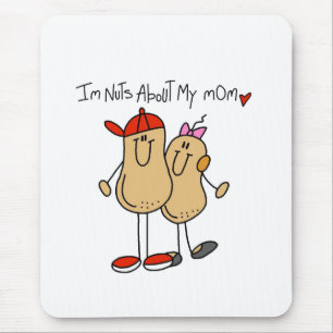 Nuts About My Mum-Son Mouse Pad