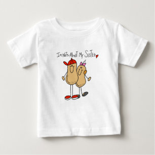 Nuts About My Sister 2 Baby T-Shirt