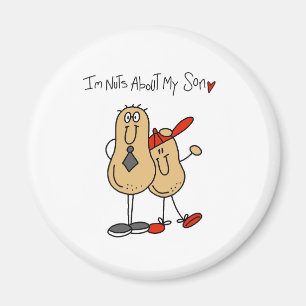 Nuts About My Son Magnet