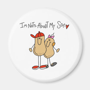 Nuts About My Son Magnet