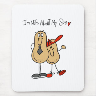 Nuts About My Son Mouse Pad