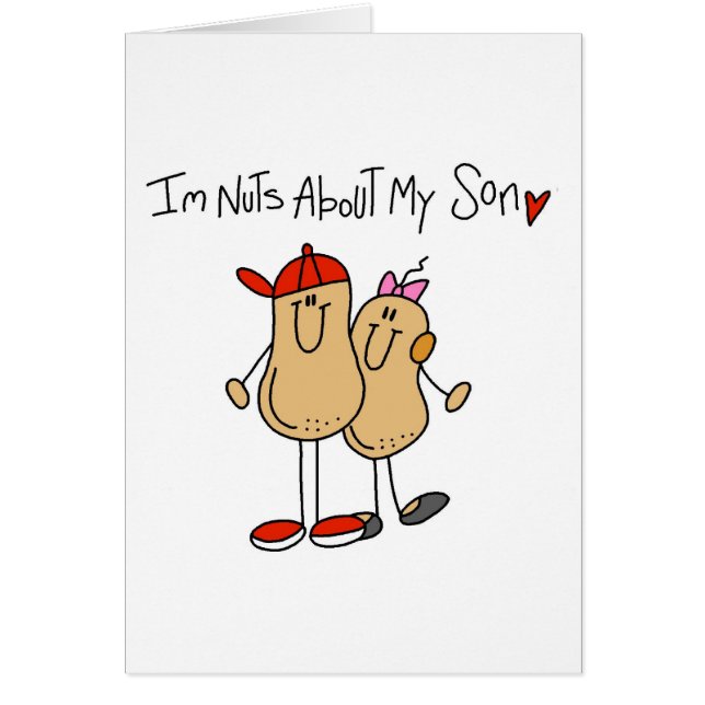 Nuts About My Son T-shirts and Gifts (Front)