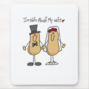 Nuts About My Wife Mouse Pad