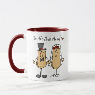 Nuts About My Wife T-shirts and Gifts Mug