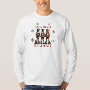 Nuts About Reading Long Sleeve T-Shirt