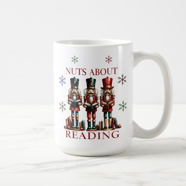 Nuts About Reading Mug (Right)