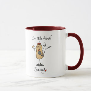 Nuts About Singing Mug