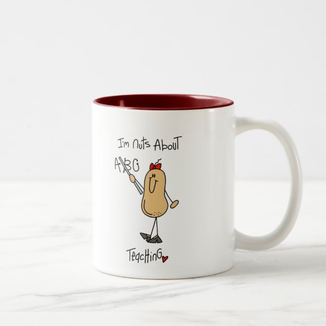 Nuts About Teaching Mug (Right)