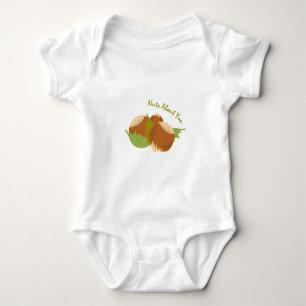 Nuts About You Baby Bodysuit