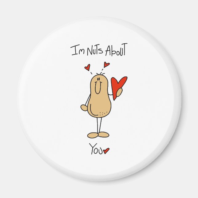 Nuts About You Magnet (Front)
