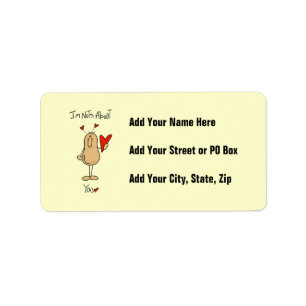 Nuts About You T-shirts and Gifts Label