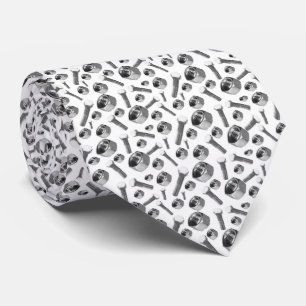 NUTS AND BOLTS NECKTIE