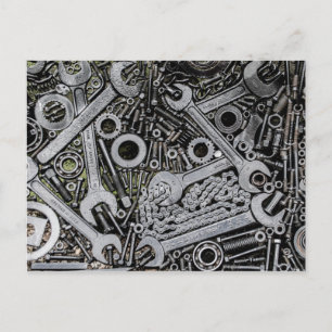 Nuts and Bolts Postcard