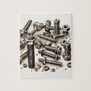 Nuts and Bolts Puzzle