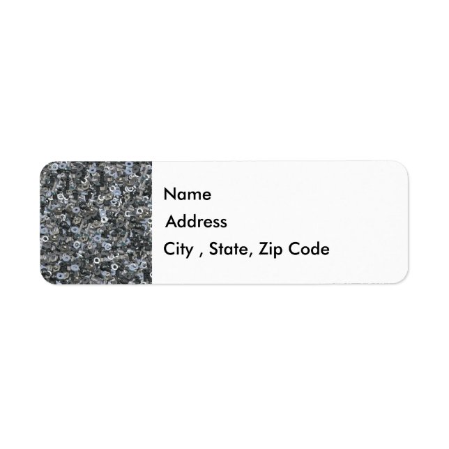 Nuts and Bolts Return Address Label (Front)
