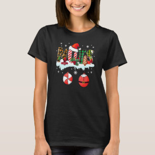 Nuts Christmas Leopard Plaid Couple Chestnuts Sant T-Shirt