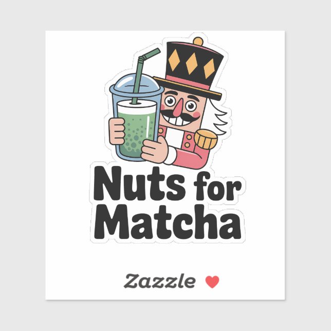 Nuts For Matcha Christmas Nutcracker Matcha Drink (Sheet)