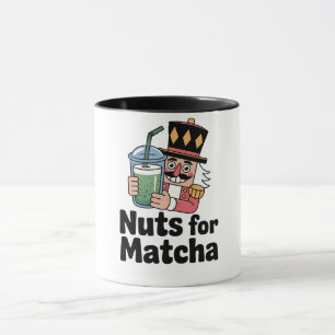 Nuts For Matcha Christmas Nutcracker Matcha Drink Mug