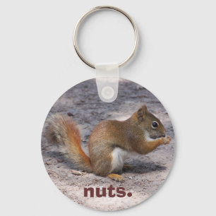 nuts. key ring