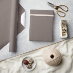 Nutshell Brown Solid Colour Wrapping Paper<br><div class="desc">Solid colour wrapping paper in a huge variety of colours for all your wedding and shower gifts.
The colours for 2025 are dark and bold and this is what you will find in my latest designs with colour names from various design companies.</div>