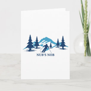Nutt Hill Wisconsin Ski Resort Skiing Skier Card