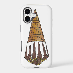 Nutty Buddy Chocolate Peanut Ice Cream Cone Case