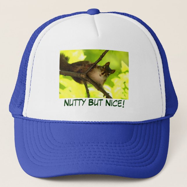 Nutty But Nice Trucker Hat (Front)