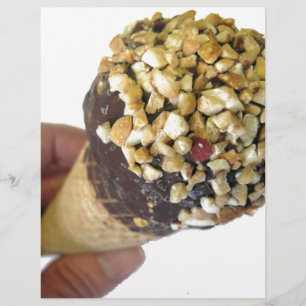 Nutty Ice Cream Cone