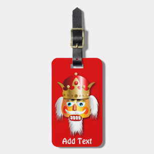Nutty Nutcracker King Luggage Tag