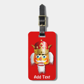 Nutty Nutcracker King Luggage Tag