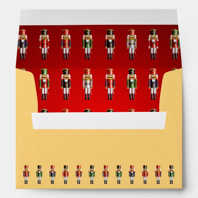 Nutty Nutcrackers Army Envelope (Back (Bottom))