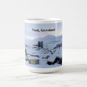 Nuuk, Greenland landscape photograph Coffee Mug