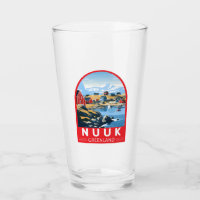 Nuuk Greenland Travel Art Vintage
