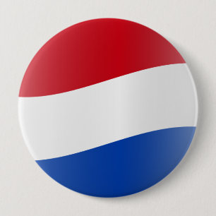 Nuvola Dutch, Netherlands 10 Cm Round Badge