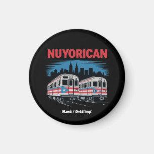 Nuyorican Puerto Rican New York City Pride Boricua Magnet