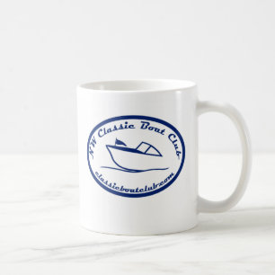 NW Classic Boat Club Dark Blue Logo Mug