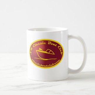 NW Classic Boat Club Gold / Red Logo Mug